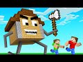 Minecraft BUT The HOUSES ATTACK You!