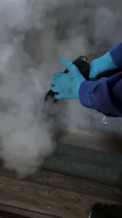 Уборка паром / Ferry cleaning (part 1) #shorts #asmr #уборка - YouTube