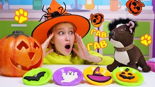 Готовим из пластилина плей до! Видео для детей про игрушки и Хэллоуин - Как мама