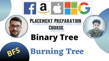 Burning Tree  || Binary Tree 19 || Placement Preparation Series || DFS || GFG ||