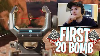 Reacting to my FIRST 20 Kill Game on Apex! - Apex Legends Season 0 20 Bomb