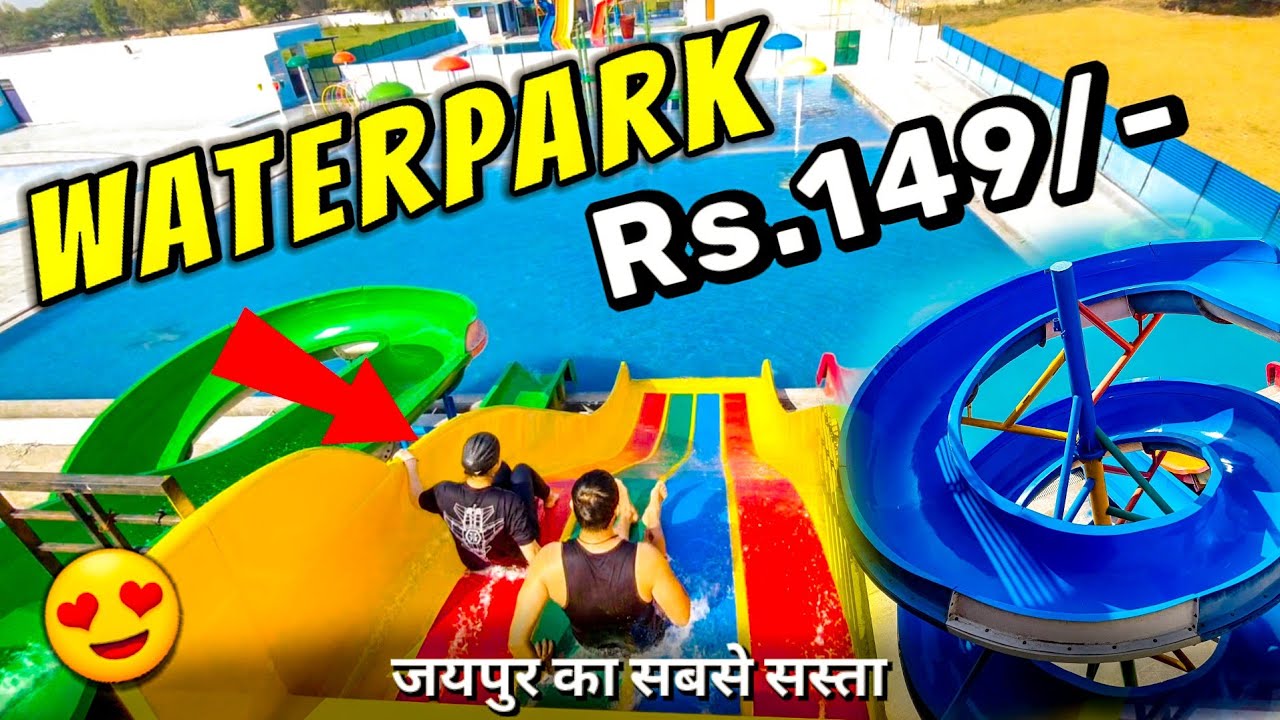 Jaipur's Cheapest Water Park 2023 Ticket Price Only Rs.149/ Best