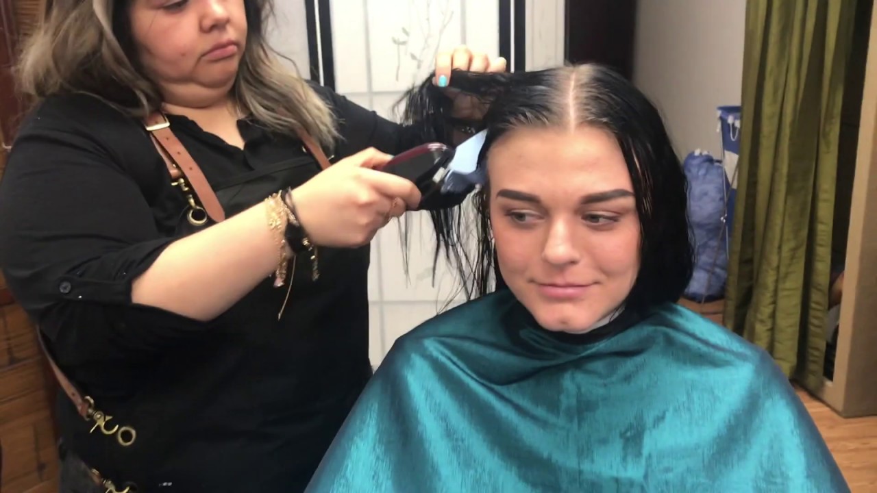 Loranna LV: Buzzcut at Old Fashioned Barbershop (YT Original)