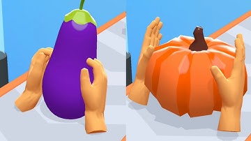 Hand Squeeze! Very Satisfying And Relaxing ASMR Slicing Game