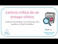 [Ep 20] Lectura crítica de un ensayo clínico #PreClicLectura