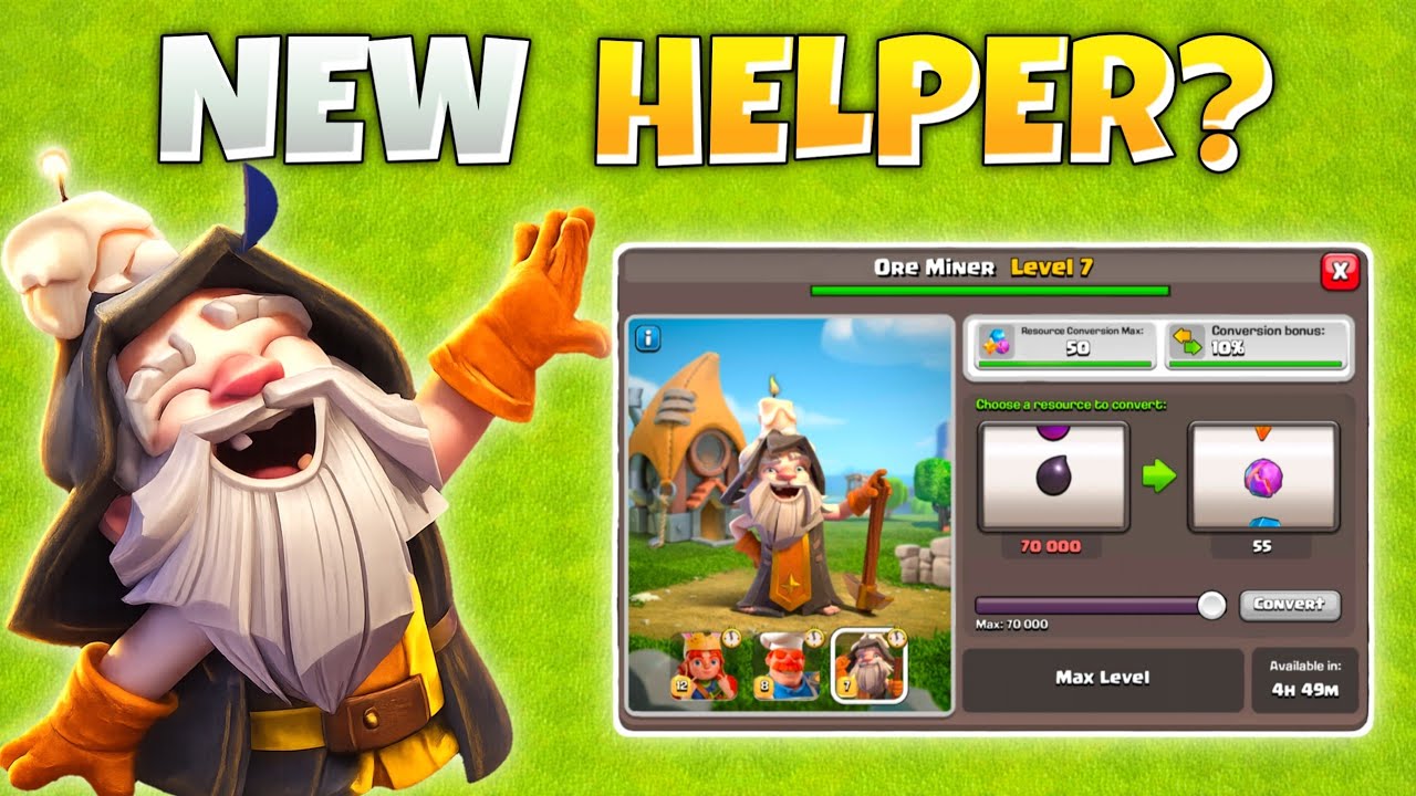 COC NEW UPDATE INFORMATION CAN WE GET NEW HELPER? | CLASH OF CLANS 2026 UPDATE 
