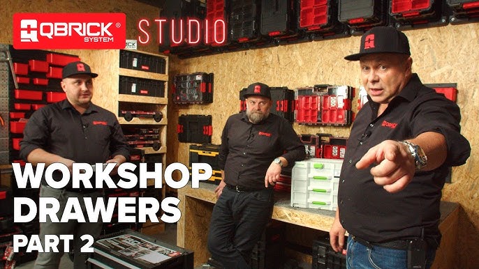 Workshop Drawers - part 1 - QBRICK STUDIO - episode 83 - YouTube