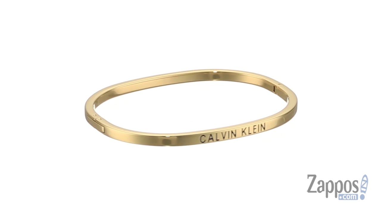 Calvin Klein Hook - Eternity Closed Bangle Bracelet SKU: 9071547 - YouTube