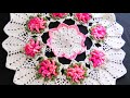 #crochet doily 59 #rumal,#thalicover