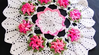 #crochet doily 59 #rumal,#thalicover