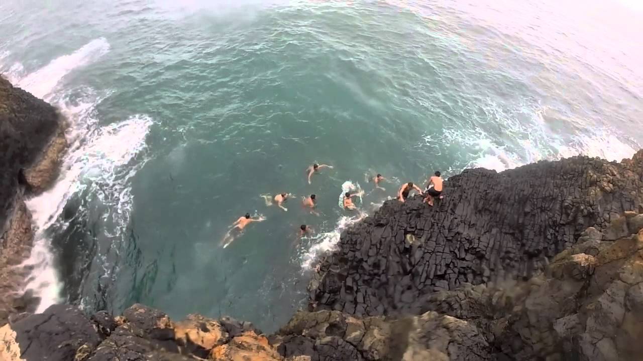 Kauai Cliff Jumping Pukas YouTube