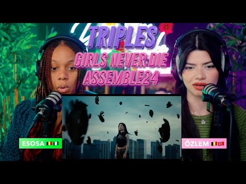 tripleS트리플에스 Girls Never Die Official MV, Official Dance Ver. and Highlight medley reaction