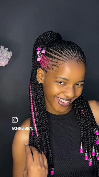  Learn how to braid cornrows #cornrows #neatbraids #feedinbraids #shorts ...
