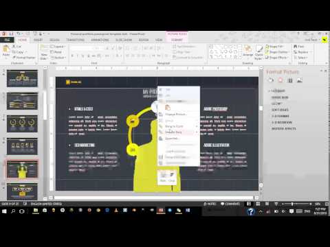 tutorial-edit-personal-portfolio-powerpoint-template-powerpoint