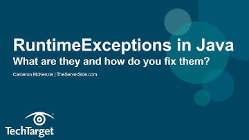 RuntimeExceptions in Java: What Are They and How Do You Fix Them?