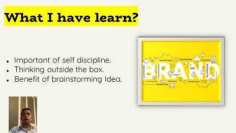 BUS10012 Innovative Business Practice: Brand You Presentation