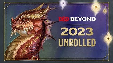 Most Popular D&D Classes, Species & Names in 2023! D&D Beyond Stats Unrolled