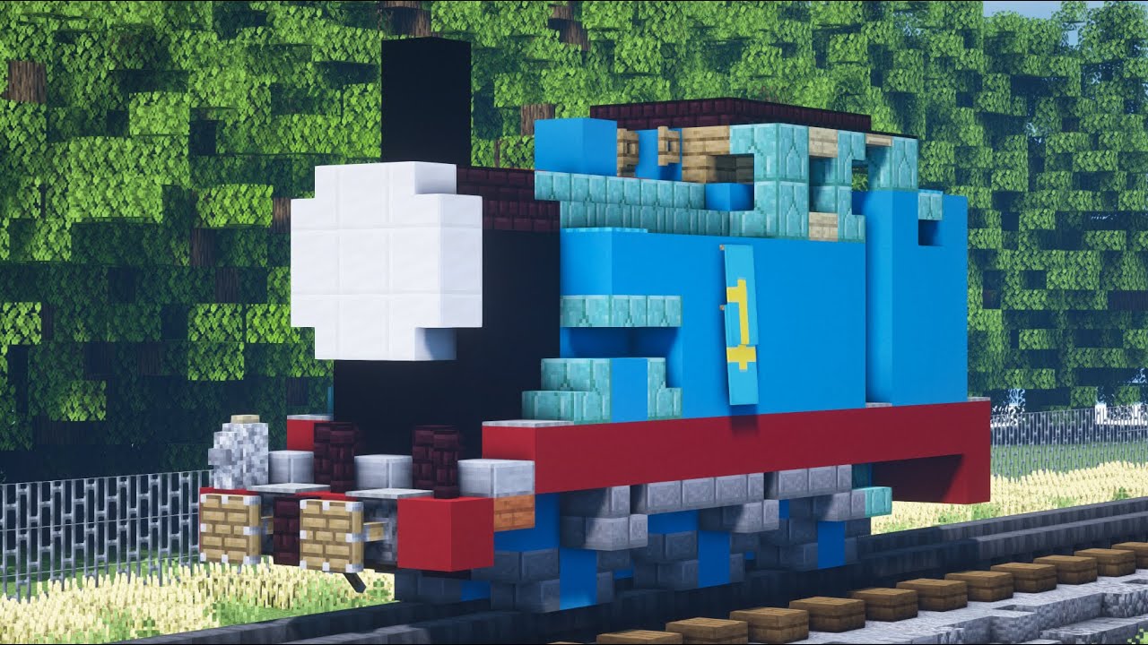 Minecraft Thomas the Tank Engine Tutorial - YouTube