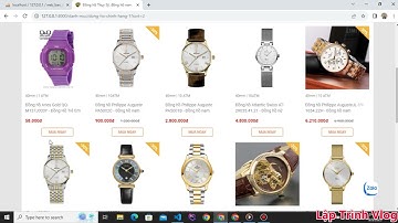 Source Code Đồ Án Tốt Nghiệp Website Bán Đồng Hồ Online PHP Laravel Framework 10