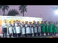 Group song by support staff  deep daan utsav 2023  shreejee international school sonipat