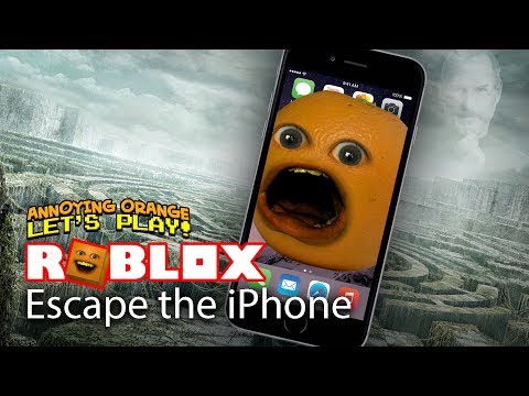 Roblox Escape Iphone Obby Annoying Orange Youtube - escape iphone 7 obby roblox