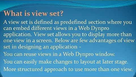 SAP Webdynpro Interview Questions and Answers for freshers and experienced– Part 3