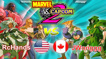 Marvel vs Capcom 2: New Age of Heroes - RcHands vs JWonggg