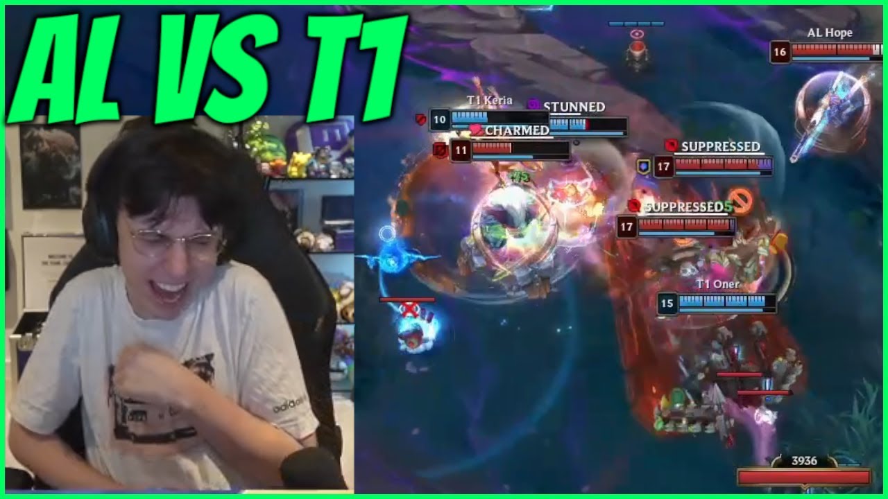 Caedrel Reacts To Ending Of T1 VS AL Rematch Series