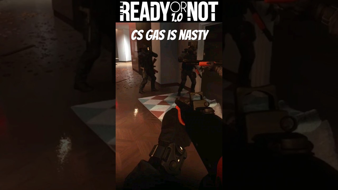 Gas grenades are nasty 🚔 Ready or Not  