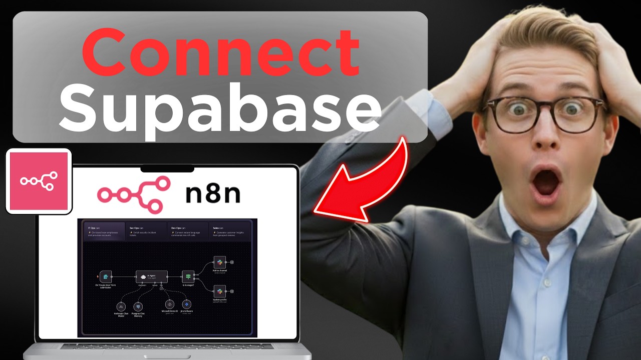 How To Connect Supabase To n8n Fast (Full Guide 2026) - YouTube