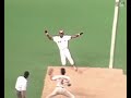Eric Davis hits for the cycle
