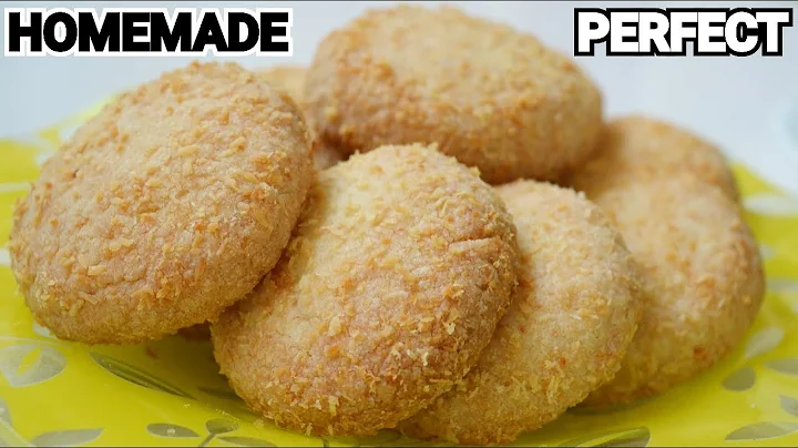 COCONUT COOKIES / Original Bakery Biscuits at Home by (YES I CAN COOK)