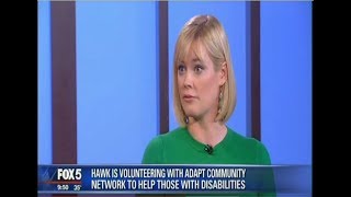Abigail Hawk discusses ADAPT Community Network on Good Day New York