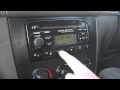 How to input radio code on Ford radios