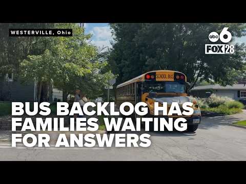 Westerville's bus backlog, driver shortage leaves families waiting for answers
