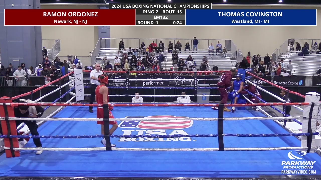 Thomas Covington vs. Ramon Ordoñez USA National Championships 2024