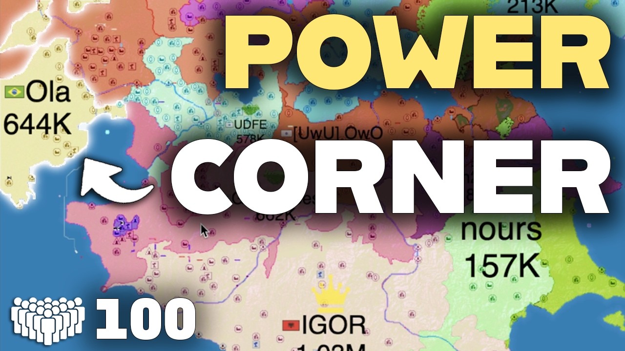 Может ли это быть стратегией для победы над 100 игроками?! | OpenFront.io