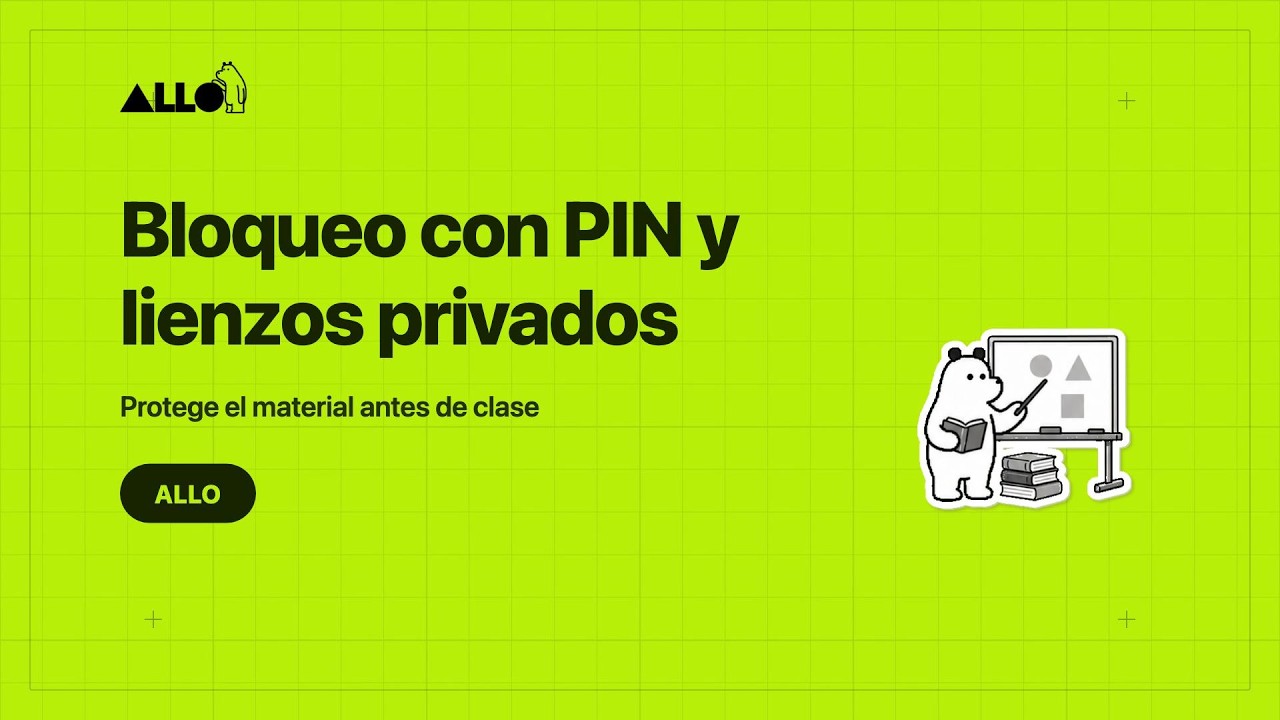 PIN y modo privado