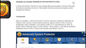 como instalar e ativar o advanced system protector 2014