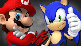 Video thumbnail of "Mario VS Sonic | Batalla de Rap en Español - Secplay"