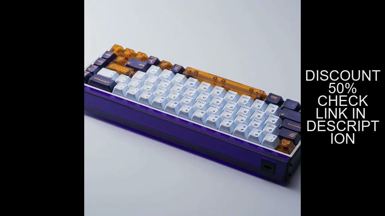 Half-Life Theme Keycaps 157 Keys PBT & ABS Transparent Cherry Profile Customized Keycaps Mechanical