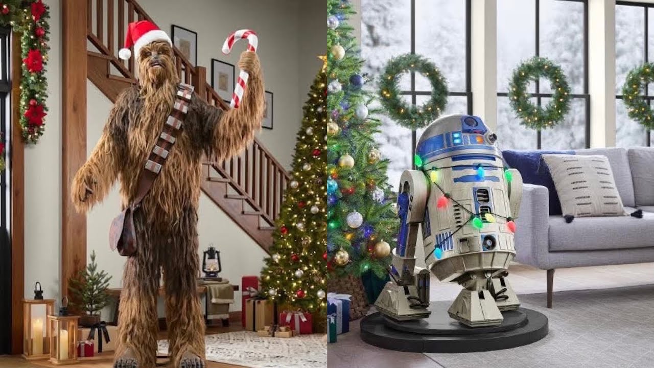 New Star Wars Chewbacca & R2d2 animatronics live now at Home