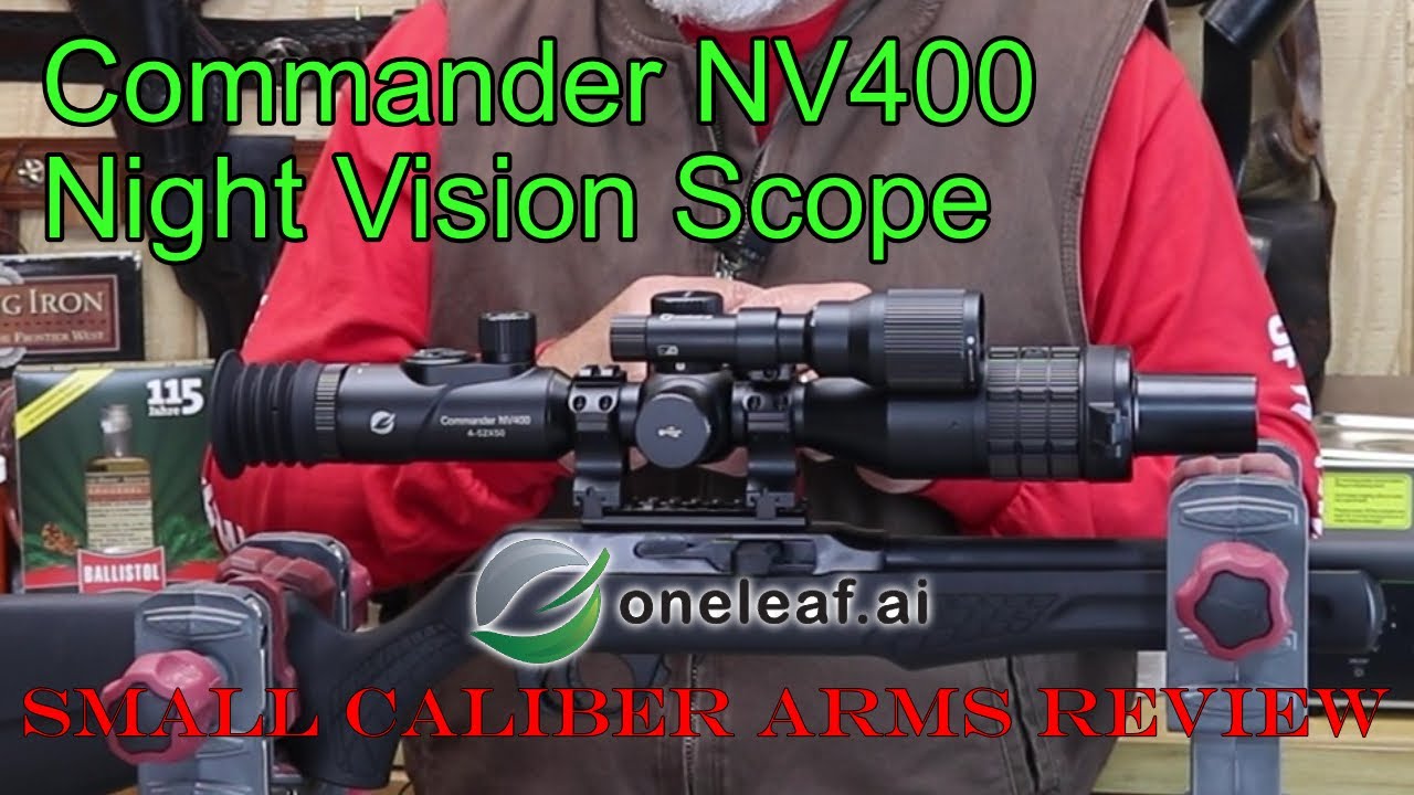 Commander NV400 452X50 4K Digital Day/Night Vision Rifle Scope YouTube