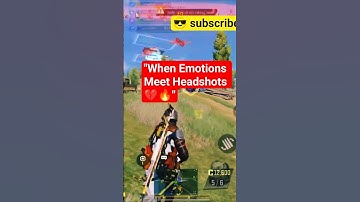 When Emotions Meet Headshots 💔🔥 | COD Mobile Shayari Shorts | No Mercy Gamer
