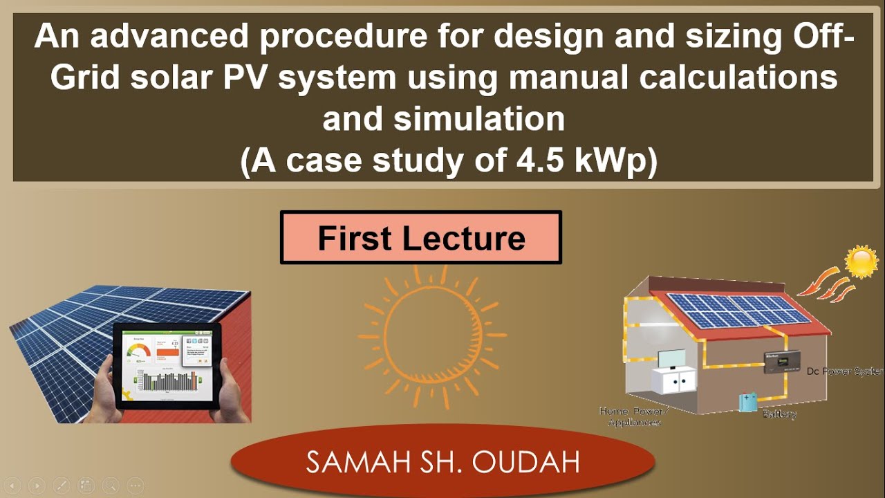 Off Grid Solar Pv System Design Off Grid Hybrid Wind & Solar Power