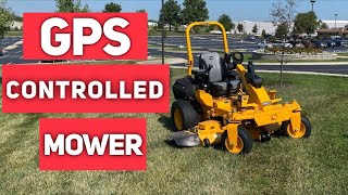 Mowing Our Largest Property With A GPS Mower! (Cub Cadet SurePath Mower)