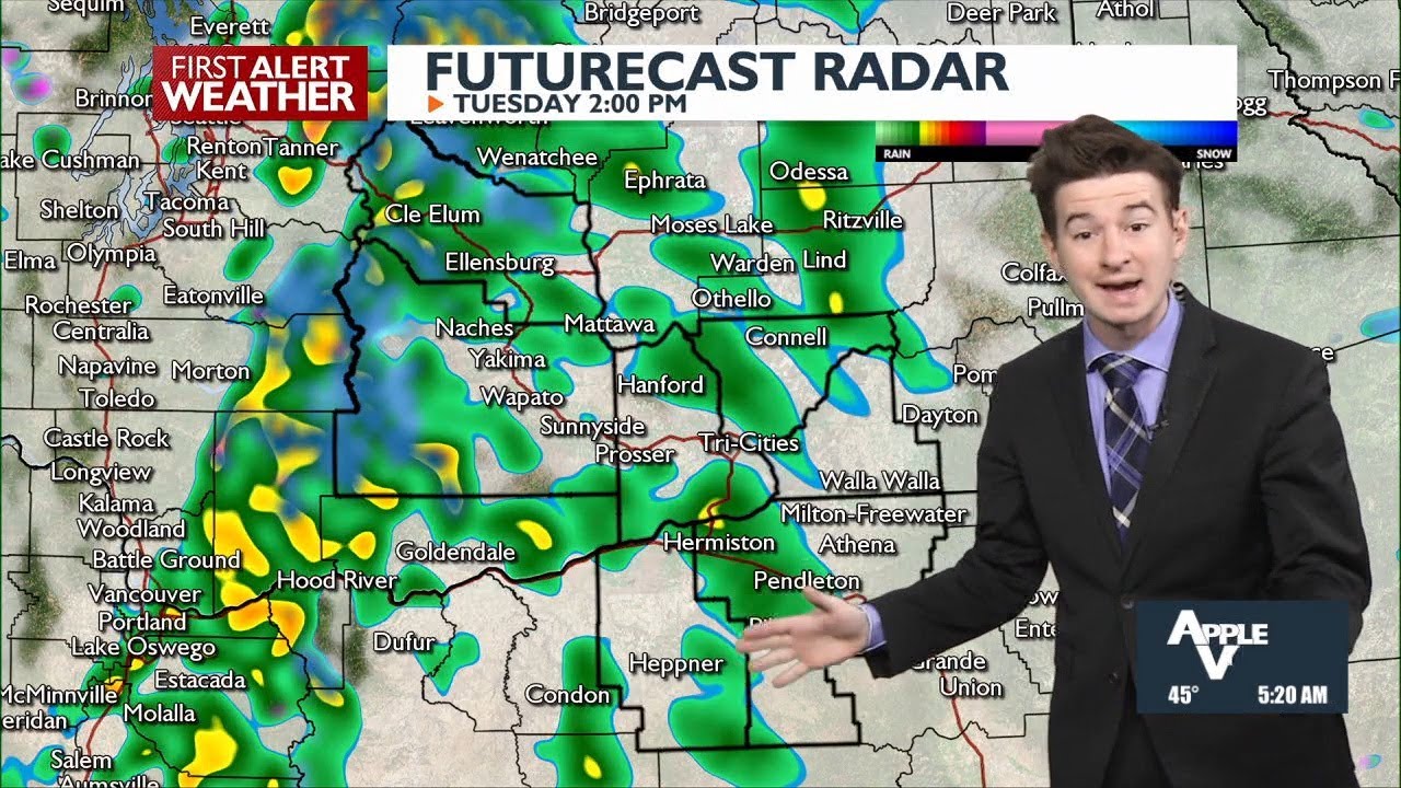 More showers & storms likely today, mostly dry and seasonal after that ...