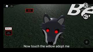 How to get willow adopt me badge in piggy roleplay city