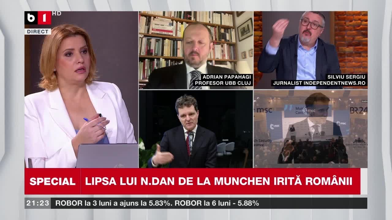 SPECIAL B1 CU NADIA CIURLIN. PAPAHAGI: SUA AR VREA SĂ FACĂ O PUNTE CU RUSIA SĂ CONTRACAREZE CHINA.P2
