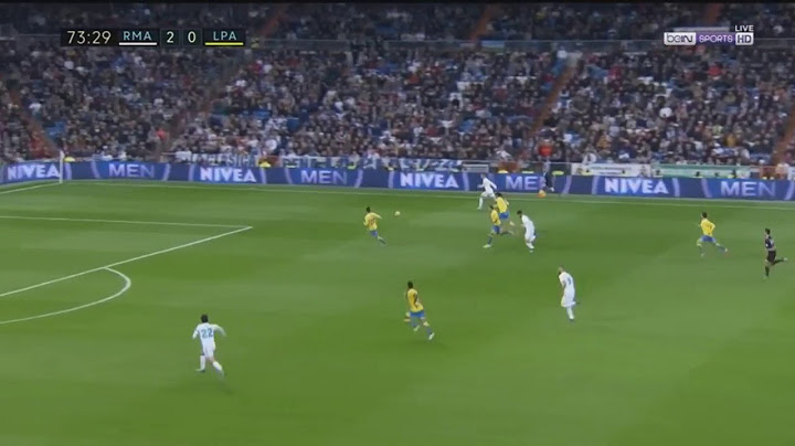 Real madrid vs las palmas - isco's stunning goal
